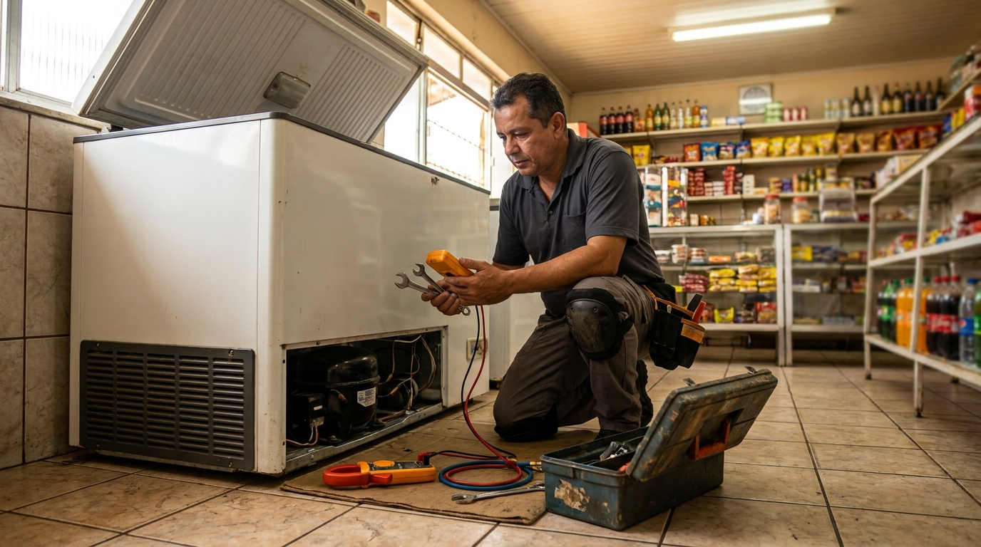 Técnico de freezer em Canoas‑RS